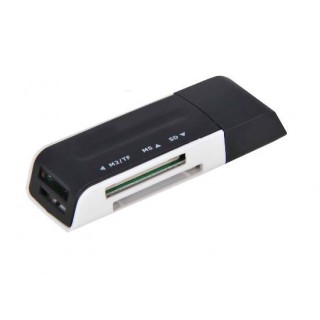 MINI LETTORE CARD USB 46 IN UNO
