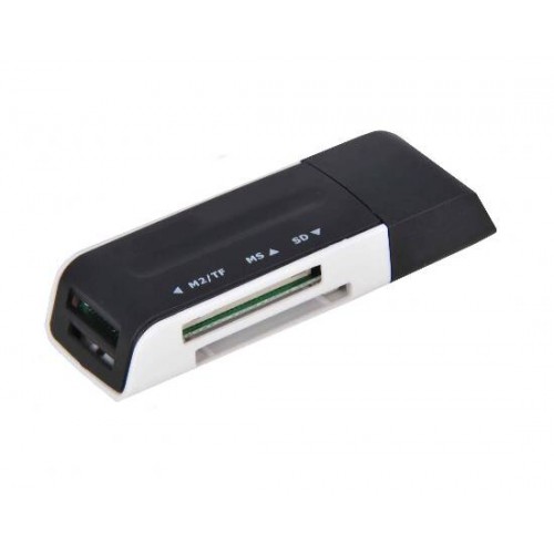 MINI LETTORE CARD USB 46 IN UNO