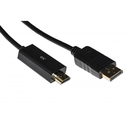 CAVO DISPLAYPORT CONNETTORI DP - HDMI 4K MT. 3