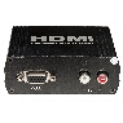 CONVERTITORE VGA+AUDIO RCA A VIDEO HDMI