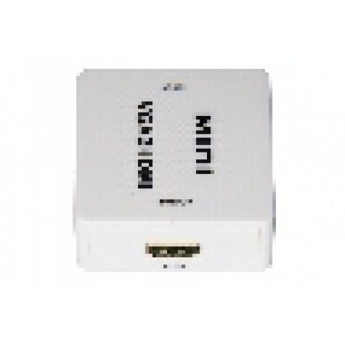 MINI CONVERTITORE VGA CON AUDIO JACK 3,5MM - VIDEO HDMI