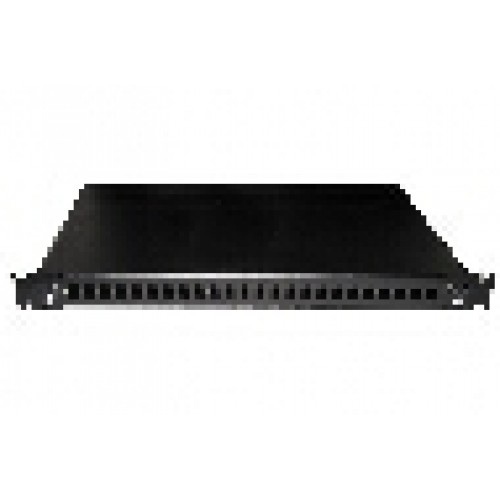 CASSETTO FIBRA OTTICA 24 PORTE PER ADATTATORI SC SIMPLEX 1 UNITA