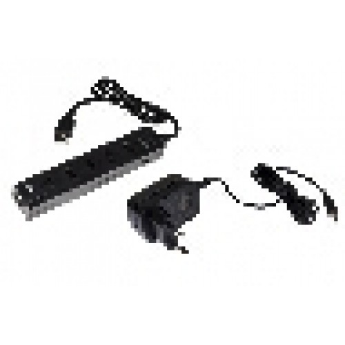 HUB 7 PORTE USB 2.0 CON ALIMENTATORE