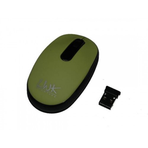 MINI MOUSE OTTICO WIRELESS COLORE VERDE 800/1600 DPI REGOLABILE