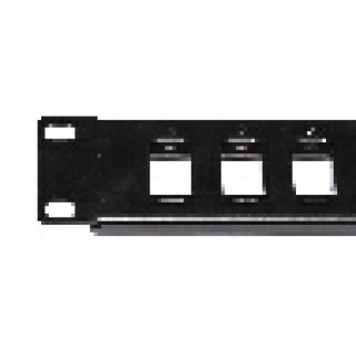 PANNELLO PATCH VUOTO COLORE NERO 16 PORTE