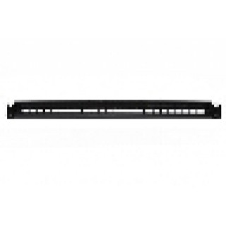 PANNELLO PATCH VUOTO COLORE NERO 24 PORTE