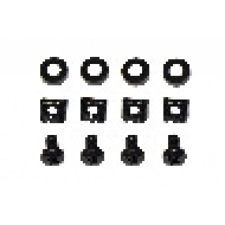 RIPIANO PER ARMADIO RACK LINK 22-42U  1 UNITA' NERO 350MM CON AGGANCIO LATERALE