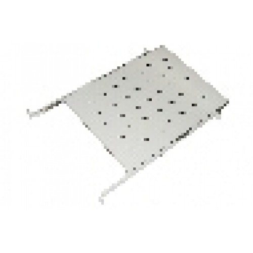 RIPIANO UNIVERSALE PER ARMADIO RACK ESTRAIBILE SU BINARI TELESCOPICI 1 UNITA' GRIGIO 650MM.