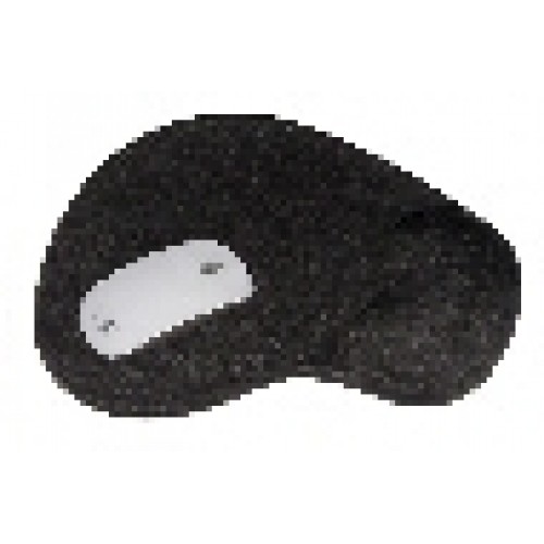 TAPPETINO PER MOUSE CON POGGIAPOLSI NERO