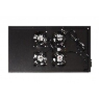 MODULO 4 VENTOLE A SOFFITTO COLORE NERO PER ARMADI 22/42U PROFONDI 1000 LINK