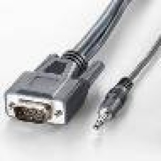 CAVO COMBO VGA 15 POLI + AUDIO, MASCHIO/MASCHIO, MT. 5
