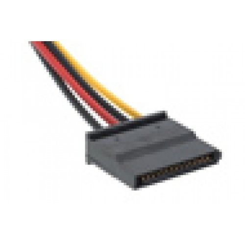 CAVO ADATTATORE ALIMENTAZIONE SERIAL ATA 15 POLI/4 PIN CM.0.15