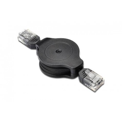 CAVO ESTENSIBILE MT 1 CON 2 CONNETTORI 8 POLI RJ45 - 4 CONDUTTORI