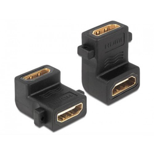 ADATTATORE HDMI FEMMINA/FEMMINA A 90