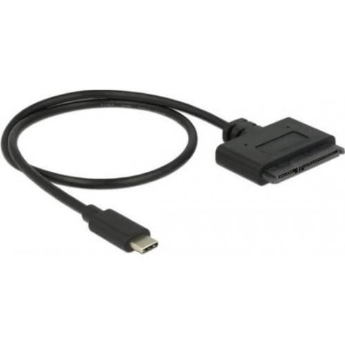 CONVERTITORE USB 10 GBPS (USB 3.1 Gen 2) CONNETTORE TIPO C MASCHIO - 22 PIN SATA MASCHIO