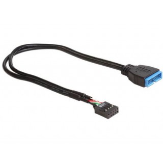 CAVO USB 2.0 9 PIN FEMMINA - USB 3.0 19 PIN MASCHIO CM 30